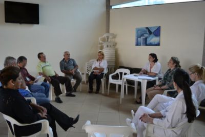 Conselheiros do CGSUS da Santa Casa visitam as obras do Centro Regional de Oncologia