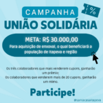 Participe você também da Campanha União Solidária!