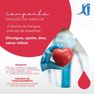 Campanha Doação de Sangue