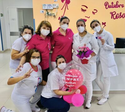 Um gesto de amor à nossas pacientes ♥ #OutubroRosa